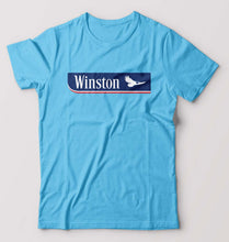 Load image into Gallery viewer, Winston T-Shirt for Men-Light Blue-Ektarfa.online