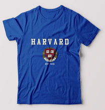 Load image into Gallery viewer, Harvard T-Shirt for Men-Royal Blue-Ektarfa.online