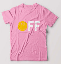 Load image into Gallery viewer, Emoji Off T-Shirt for Men-Light Baby Pink-Ektarfa.online