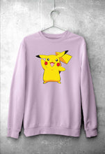 Load image into Gallery viewer, Pikachu Unisex Sweatshirt for Men/Women-Light Pink-Ektarfa.online