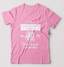 Load image into Gallery viewer, Cyber Security T-Shirt for Men-Light Baby Pink-Ektarfa.online