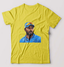 Load image into Gallery viewer, Hardik Pandya T-Shirt for Men-Yellow-Ektarfa.online