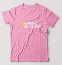 Load image into Gallery viewer, National Geographic T-Shirt for Men-Light Baby Pink-Ektarfa.online