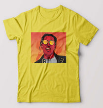 Load image into Gallery viewer, Asap Rocky T-Shirt for Men-Yellow-Ektarfa.online
