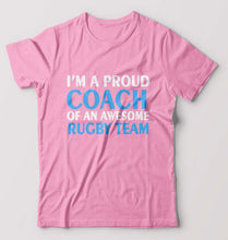 Load image into Gallery viewer, Rugby T-Shirt for Men-Light Baby Pink-Ektarfa.online
