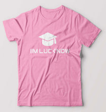 Load image into Gallery viewer, IIM L Lucknow T-Shirt for Men-Light Baby Pink-Ektarfa.online