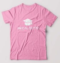 Load image into Gallery viewer, IIM C Calcutta T-Shirt for Men-Light Baby Pink-Ektarfa.online