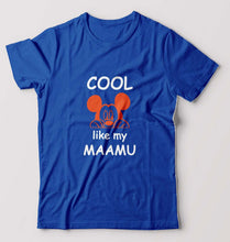 Load image into Gallery viewer, Cool Like My Maamu T-Shirt for Men-Royal Blue-Ektarfa.online