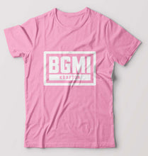 Load image into Gallery viewer, Battlegrounds Mobile India (BGMI) T-Shirt for Men-Light Baby Pink-Ektarfa.online