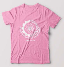 Load image into Gallery viewer, IIM Calcutta T-Shirt for Men-Light Baby Pink-Ektarfa.online