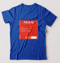 Load image into Gallery viewer, Aly & AJ T-Shirt for Men-Royal Blue-Ektarfa.online