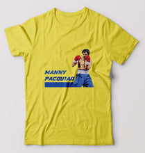 Load image into Gallery viewer, Manny Pacquiao T-Shirt for Men-Yellow-Ektarfa.online