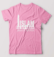 Load image into Gallery viewer, Islam T-Shirt for Men-Light Baby Pink-Ektarfa.online