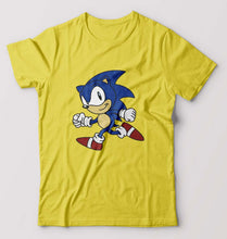 Load image into Gallery viewer, Sonic T-Shirt for Men-Yellow-Ektarfa.online
