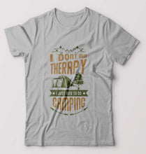 Load image into Gallery viewer, Camping T-Shirt for Men-grey-Ektarfa.online