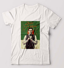Load image into Gallery viewer, Ronnie O'Sullivan Snooker T-Shirt for Men-White-Ektarfa.online