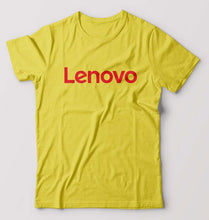 Load image into Gallery viewer, Lenovo T-Shirt for Men-Yellow-Ektarfa.online