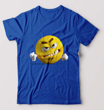 Load image into Gallery viewer, Angry Emoji T-Shirt for Men-Royal Blue-Ektarfa.online