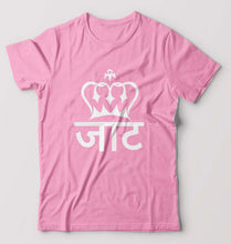 Load image into Gallery viewer, Jaat T-Shirt for Men-Light Baby Pink-Ektarfa.online