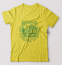 Load image into Gallery viewer, Dartmouth College T-Shirt for Men-Yellow-Ektarfa.online
