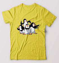 Load image into Gallery viewer, Penguins of Madagascar T-Shirt for Men-Yellow-Ektarfa.online