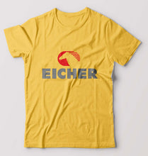 Load image into Gallery viewer, Eicher T-Shirt for Men-Golden Yellow-Ektarfa.online