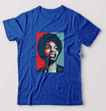 Load image into Gallery viewer, Nina Simone T-Shirt for Men-Royal Blue-Ektarfa.online