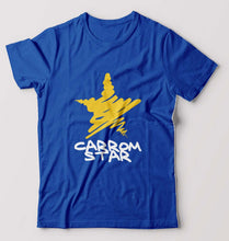 Load image into Gallery viewer, Carrom Star T-Shirt for Men-Royal Blue-Ektarfa.online