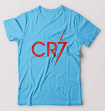 Load image into Gallery viewer, Cristiano Ronaldo CR7 T-Shirt for Men-Light Blue-Ektarfa.online