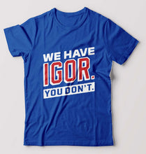 Load image into Gallery viewer, Igor T-Shirt for Men-Royal Blue-Ektarfa.online