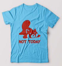 Load image into Gallery viewer, Rocket Raccoon Lazy Not Today T-Shirt for Men-Light Blue-Ektarfa.online
