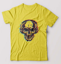 Load image into Gallery viewer, Skull T-Shirt for Men-Yellow-Ektarfa.online
