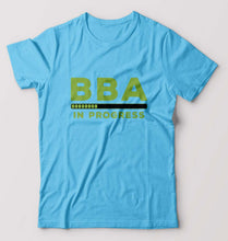 Load image into Gallery viewer, BBA T-Shirt for Men-Light Blue-Ektarfa.online