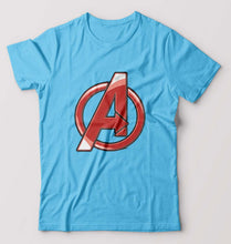 Load image into Gallery viewer, Avengers T-Shirt for Men-Light Blue-Ektarfa.online