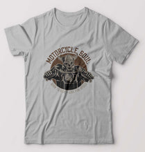 Load image into Gallery viewer, Motercycle Born To Ride T-Shirt for Men-Grey-Ektarfa.online