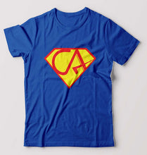 Load image into Gallery viewer, Chartered Accountants(CA) T-Shirt for Men-Royal Blue-Ektarfa.online