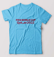 Load image into Gallery viewer, FIFA World Cup Qatar 2022 T-Shirt for Men-Light Blue-Ektarfa.online