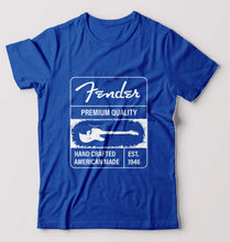 Load image into Gallery viewer, Fender T-Shirt for Men-Royal Blue-Ektarfa.online