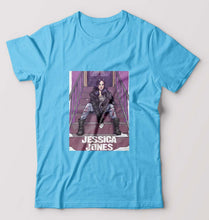 Load image into Gallery viewer, Jessica Jones T-Shirt for Men-Light Blue-Ektarfa.online