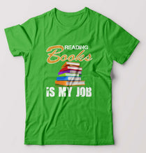 Load image into Gallery viewer, Books T-Shirt for Men-flag green-Ektarfa.online