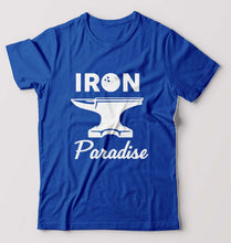 Load image into Gallery viewer, Iron Paradise T-Shirt for Men-Royal Blue-Ektarfa.online