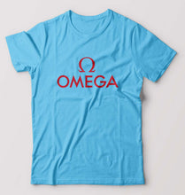 Load image into Gallery viewer, Omega T-Shirt for Men-Light Blue-Ektarfa.online