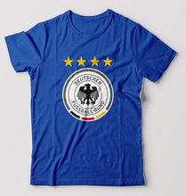 Load image into Gallery viewer, Germany Football T-Shirt for Men-Royal Blue-Ektarfa.online