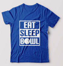 Load image into Gallery viewer, Bowling T-Shirt for Men-Royal Blue-Ektarfa.online