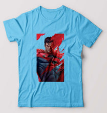 Load image into Gallery viewer, Superman Superhero T-Shirt for Men-Light Blue-Ektarfa.online