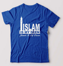 Load image into Gallery viewer, Islam T-Shirt for Men-Royal Blue-Ektarfa.online