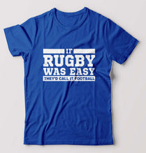 Load image into Gallery viewer, Rugby T-Shirt for Men-Royal Blue-Ektarfa.online