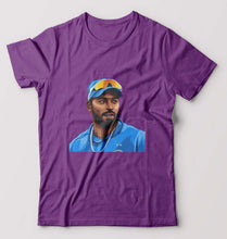 Load image into Gallery viewer, Hardik Pandya T-Shirt for Men-Purple-Ektarfa.online