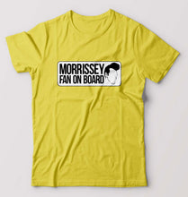 Load image into Gallery viewer, Morrissey T-Shirt for Men-Yellow-Ektarfa.online