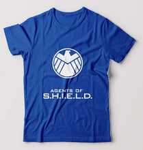 Load image into Gallery viewer, Agents of S.H.I.E.L.D T-Shirt for Men-Royal Blue-Ektarfa.online